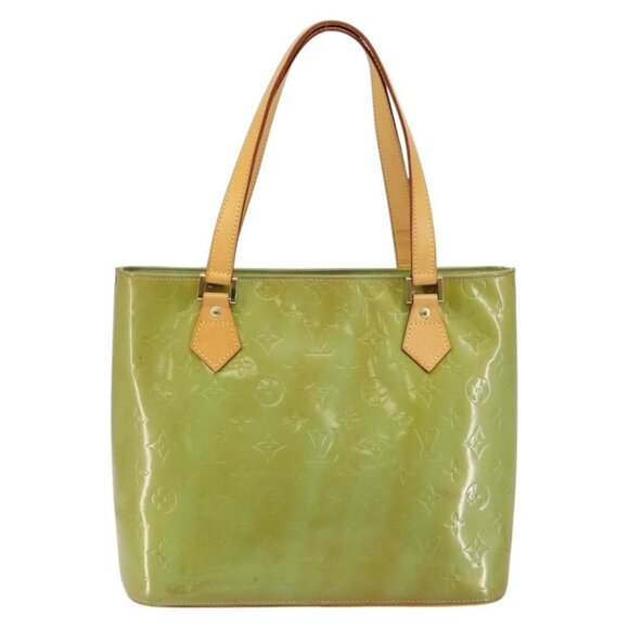 LOUIS VUITTON Monogram Vernis Houston Hand Bag Baby Blue M91005 LV Auth hk3138 - Picture 2 of 16